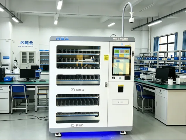 Ningbo Second Technician College Smart Cabinet Site